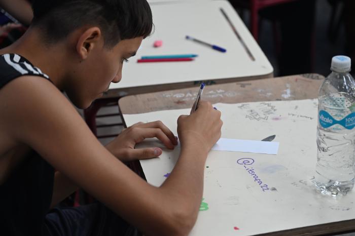 Participante en un aula