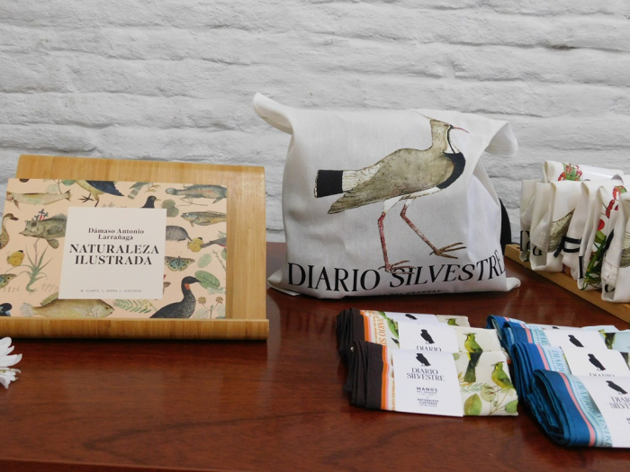 Presentación de diseños de textiles