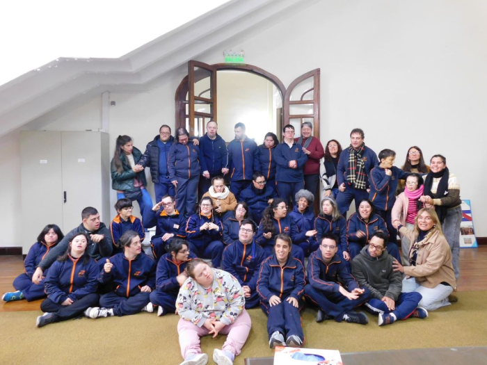 Grupo del Centro Ocupacional Manos Unidas