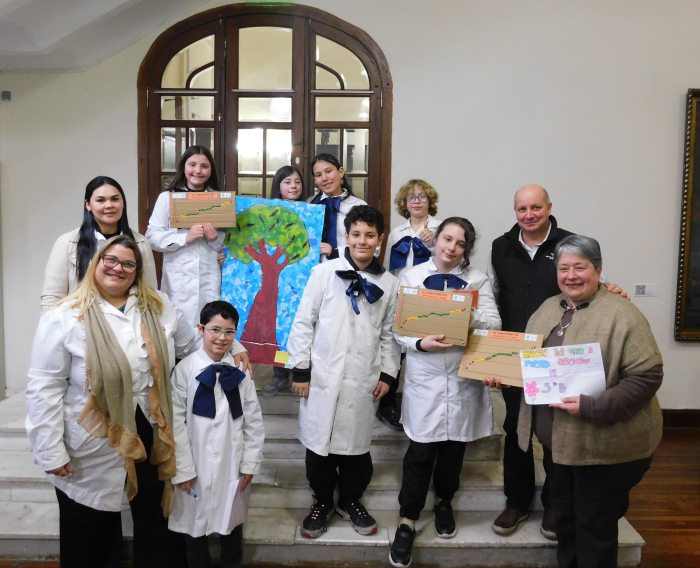 Alumnos de la Escuela Pública Número 06.