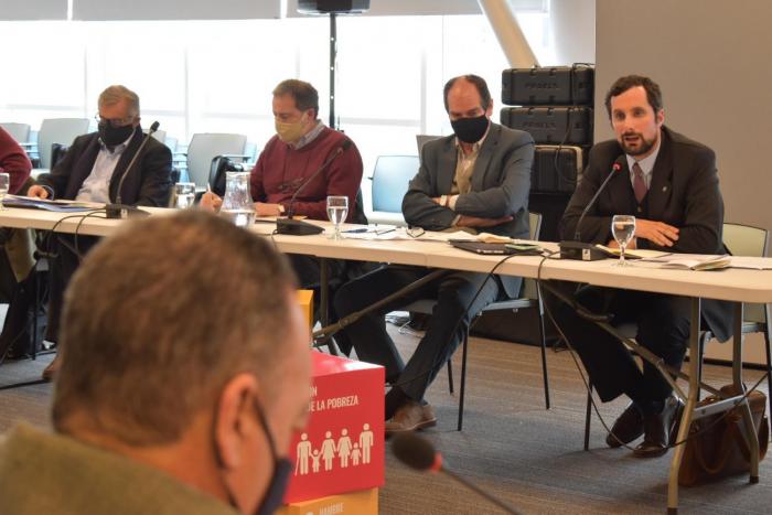 Gonzalo Baroni en la reunión
