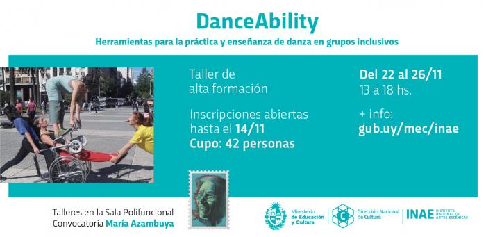 DanceAbility, herramientas para la práctica y enseñanza de danza en grupos inclusivos