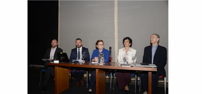 Nicolás Pons, Frédéric Vacheron, Edith Moraes, Lidia Britos y José Miguel Onaindia
