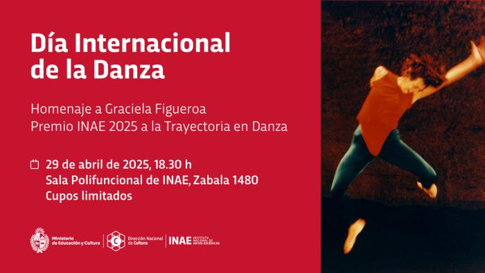 Premio INAE a la trayectoria en danza mujer bailando