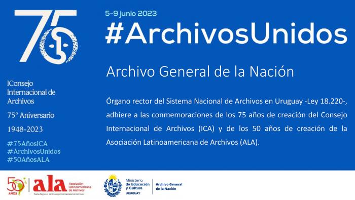 5 al 9 de Junio: Semana Internacional de los Archivos 2023