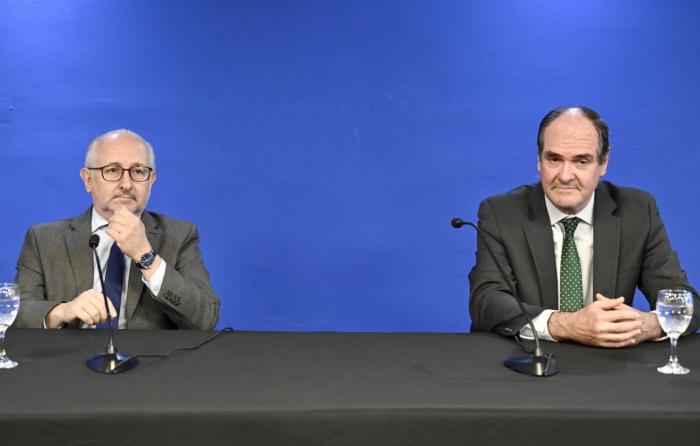 Pablo da Silveira y Alberto Majó.