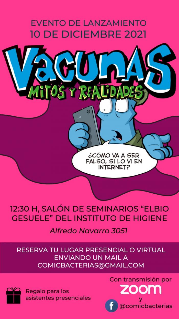 Vacunas: mitos y realidades Invitación