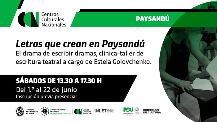 Letras que crean en Paysandú