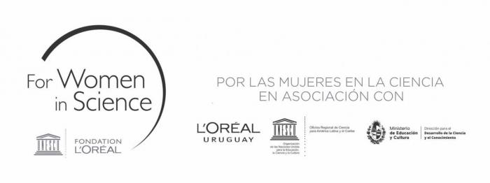 Logos Premio L'Oréal UNESCO Dirección de Ciencia MEC