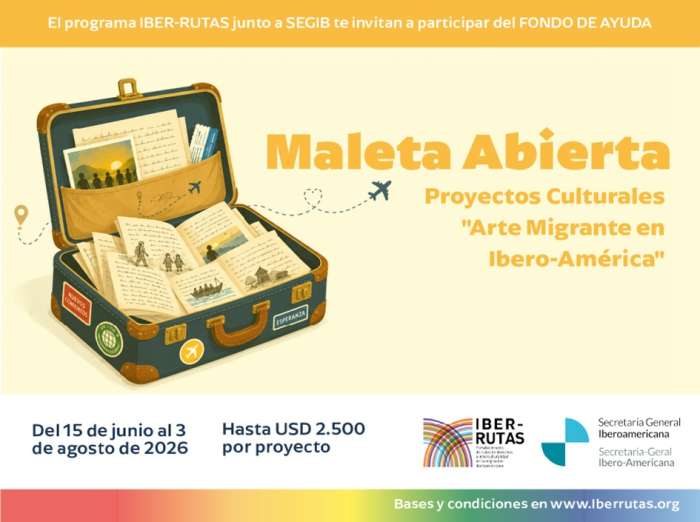 Fondo de Ayuda «Maleta Abierta 2026» Fondo de Ayuda «Maleta Abierta 2026»