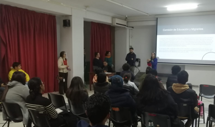 Charla informativa Público en la charla