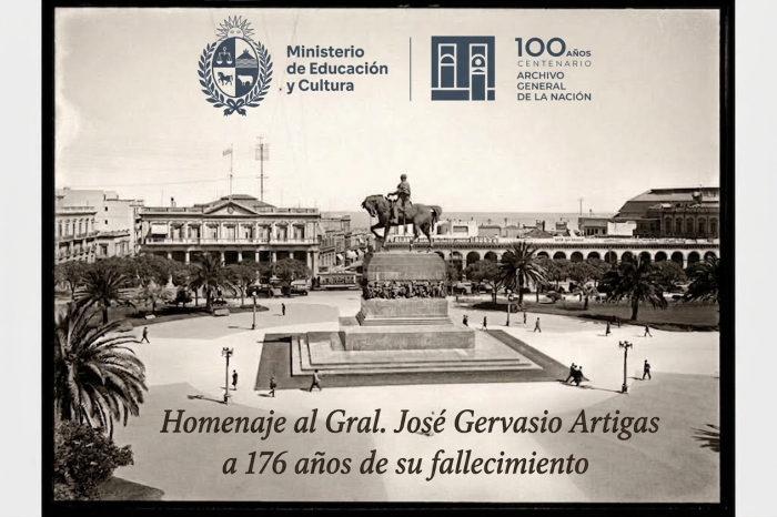 Homenaje al General José Gervasio Artigas.