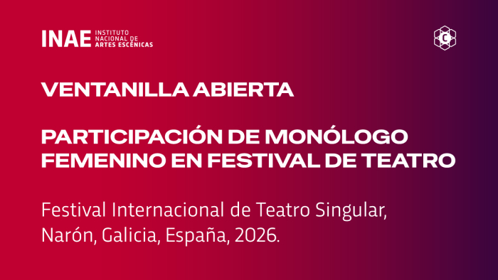 Ventanilla Abierta: convocatoria para monólogo femenino en Festival Singular