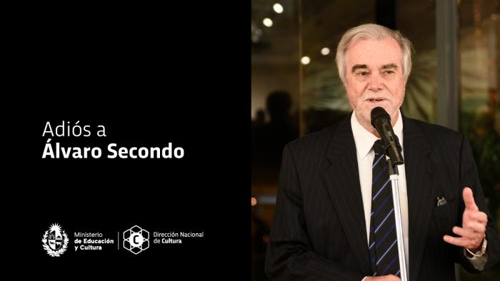 Lamentamos informar el fallecimiento de Álvaro Secondo 