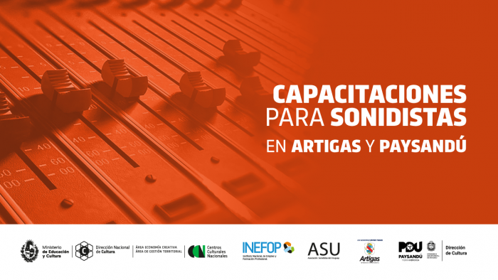 Capacitación para sonidistas en Artigas y Paysandú 