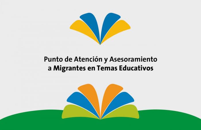 Diseño logo Punto atención y asesoramiento personas migrantes en temas educativos