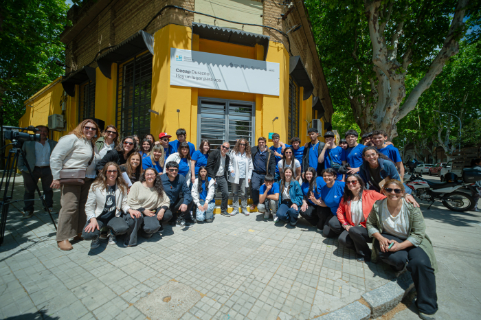 Inauguración del Ceilab en Cecap Durazno Comunidad de Cecap Durazno