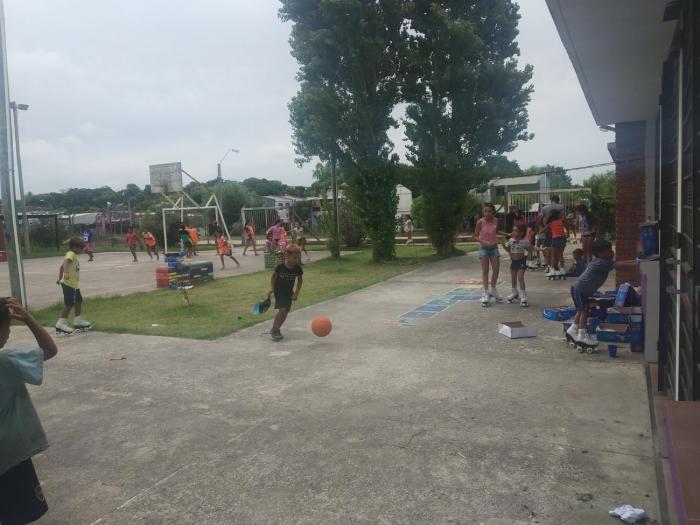 Recreación Niños jugando