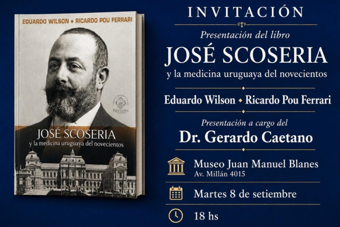 Flyer de la presenetación del libro