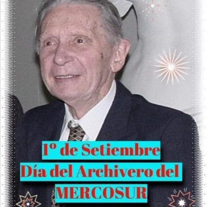 Dr. Aurelio Tanodi, fundador de la Escuela de Archivología de Córdoba (Argentina). Imagen del doctor Aurelio Tanodi