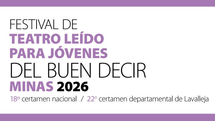 Festival de Teatro Leído para Jóvenes “Del Buen Decir” 2026