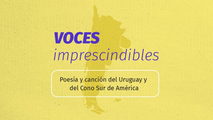 Ciclo de charlas "Voces Imprescindibles" recorre el país
