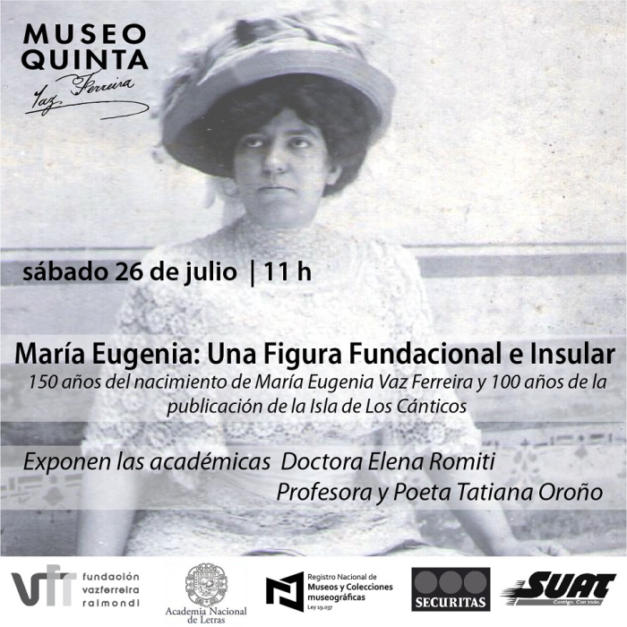 Imagen de la invitación María Eugenia: Una Figura Fundacional e Insular