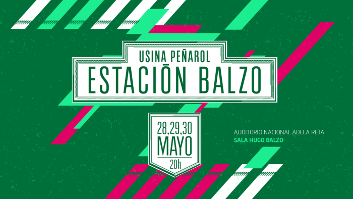 Usina Peñarol | Estación Balzo gráfica de Usina Peñarol | Estación Balzo como un cartel de estación de tren