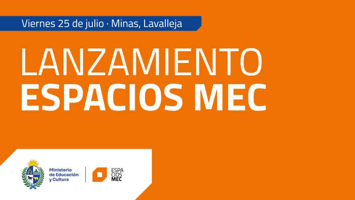 Placa lanzamiento Espacios MEC