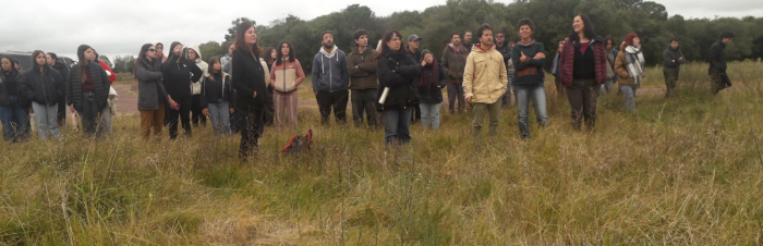 Personas en el campo