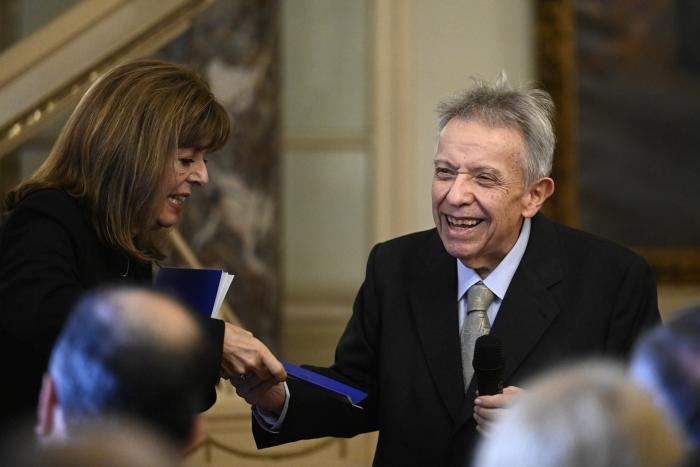 Ana Ribeiro y Julio Frade, secretario ejecutivo del CDM.