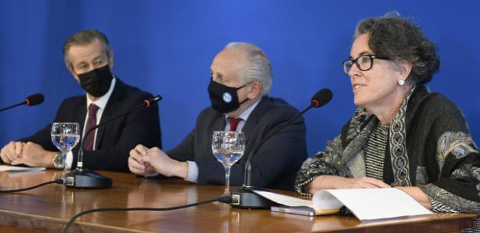Presidente de Antel, Ministro de Educación y Cultura, Directora Nacional de Cultura