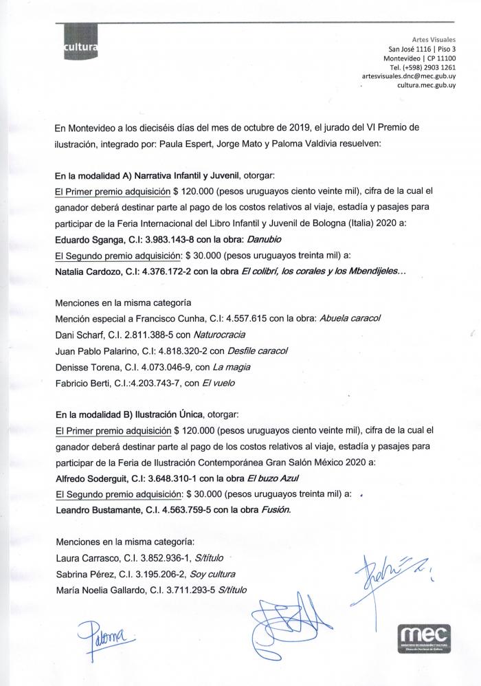 Acta de fallos