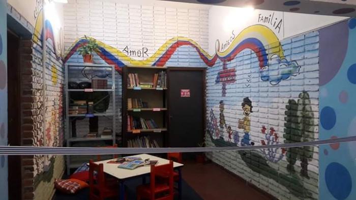 Espacio «Rincón de arte» Plano general del espacio