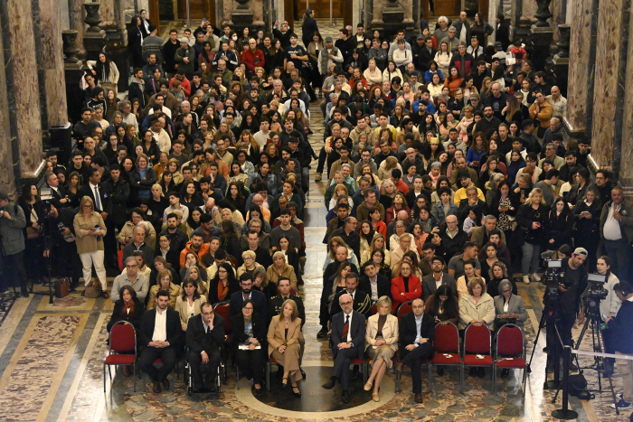 Cierre del Día del Patrimonio en el Palacio Legislativo.