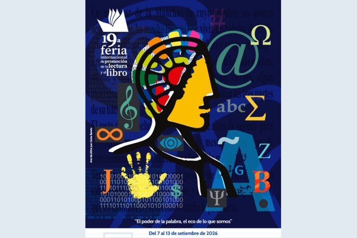 Afiche de la 19ª Feria Internacional de Promoción de la Lectura y el Libro