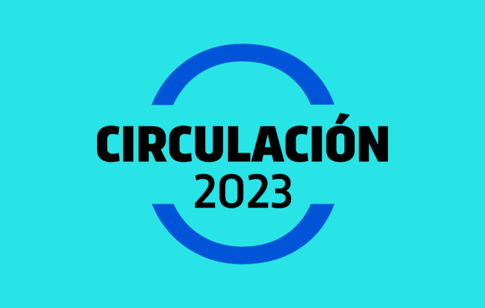Circulación de espectáculos 2023 Circulación de espectáculos 2023
