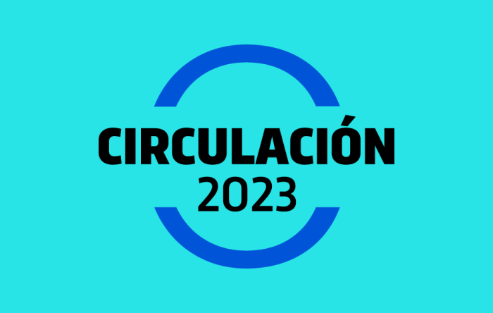 Circulación de espectáculos 2023