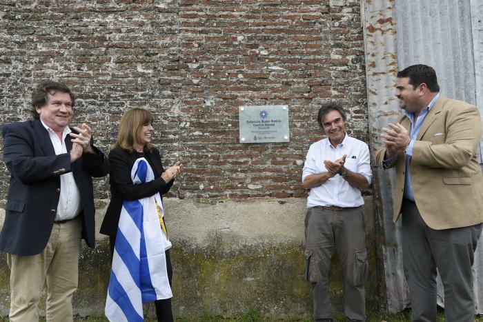 Descubrimiento de placa en Castillo Morató