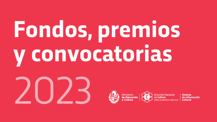 Informe sobre los fondos, premios y convocatorias 2023