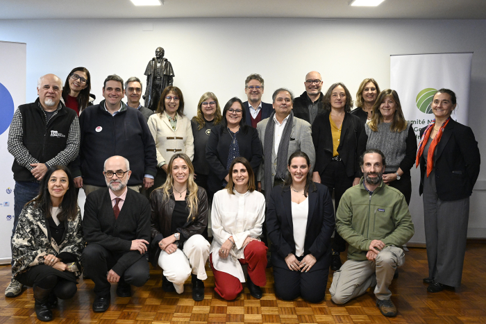 Integrantes del Comité Nacional de Geoparques e integrantes de la misión evaluadora de la UNESCO