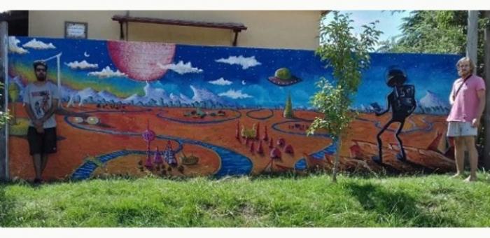 Muro pintado