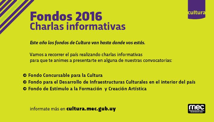 Invitación a las charlas