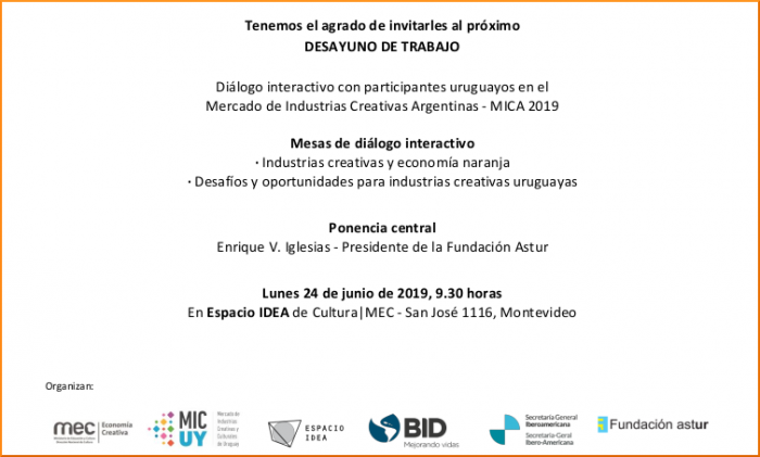 Invitación Desayuno de trabajo
