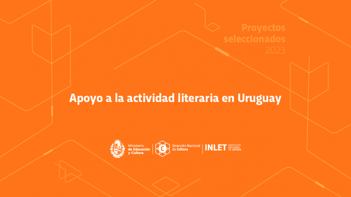 Propuestas seleccionadas | Apoyo a la actividad literaria en Uruguay 