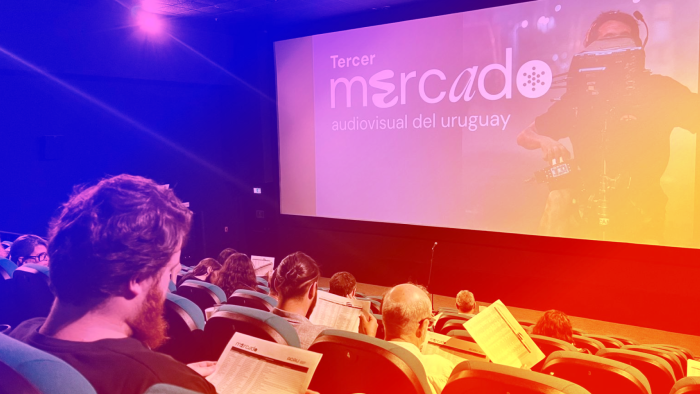 Plano general de la sala de cine