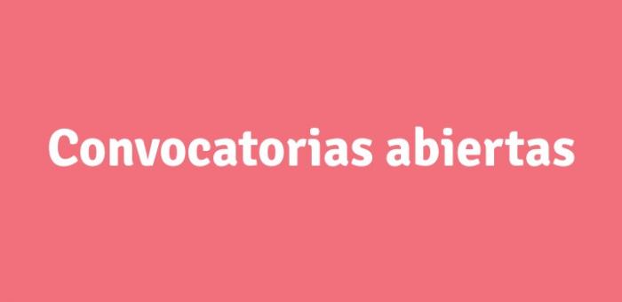 convocatorias abiertas convocatorias abiertas