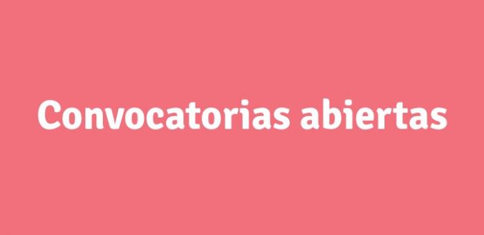 convocatorias abiertas