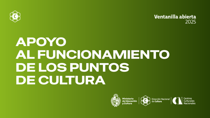Apoyo al funcionamiento de los Puntos de Cultura Apoyo al funcionamiento de los Puntos de Cultura