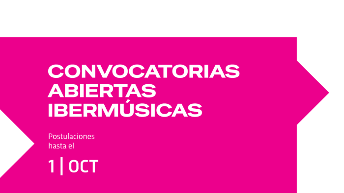 Convocatorias Ibermúsicas